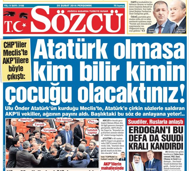 Sözcü tv. Sozcu.